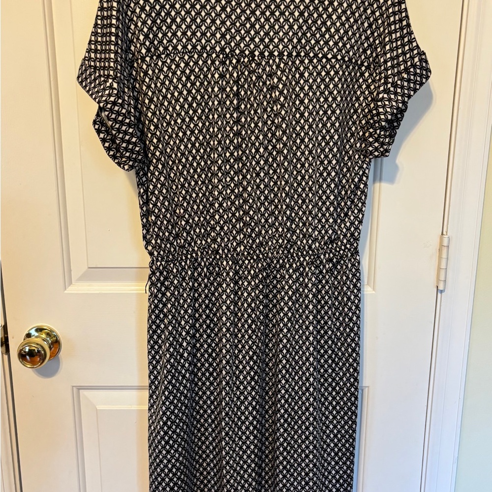 NEL + LO XL Black and White Patterned Dress - Picture 5 of 8